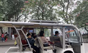 Yêu cầu quản lý chặt xe điện bốn bánh tại các khu du lịch