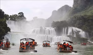 Khu cảnh quan thác Bản Giốc - Đức Thiên: Nơi thúc đẩy tình hữu nghị Việt - Trung