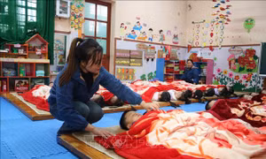 Chủ động, linh hoạt dạy học trong điều kiện thời tiết giá rét