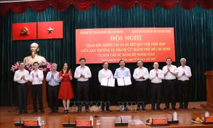 Tăng cường phối hợp triển khai công tác đối ngoại
