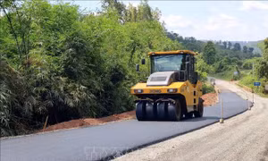 Lâm Đồng tăng tốc thi công nâng cấp đoạn tuyến Quốc lộ 28