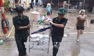 Nước lũ đã rút, tập trung khắc phục thiệt hại tại Kỳ Sơn, Nghệ An