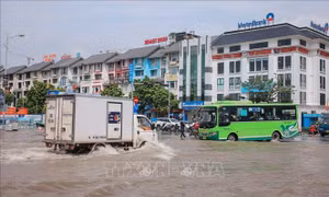 'Cuộc chiến' chống ngập ở Hà Nội