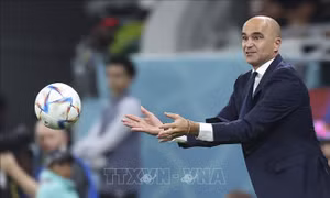 HLV Roberto Martinez chia tay đội tuyển Bỉ