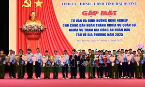 Định hướng nghề nghiệp cho công dân hoàn thành nghĩa vụ quân sự và Công an nhân dân