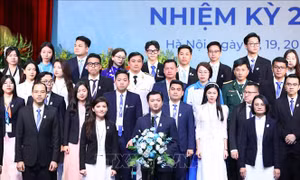 Anh Nguyễn Minh Triết làm Chủ tịch Hội Sinh viên Việt Nam khóa XI