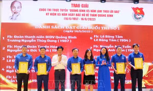 Nhiều hoạt động ý nghĩa nhân kỷ niệm 65 năm Ngày Bác Hồ về thăm Quảng Bình