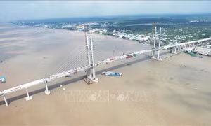 Hợp long cầu Rạch Miễu 2