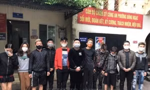 11 đối tượng tụ tập sử dụng ma tuý ở Đông Ngạc, Hà Nội