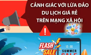 Cảnh giác với lừa đảo du lịch giá rẻ trên mạng xã hội