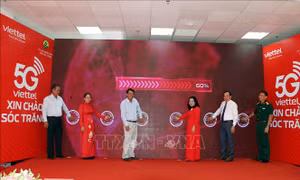 Sóc Trăng khai trương mạng 5G và Trung tâm điều hành Đô thị thông minh