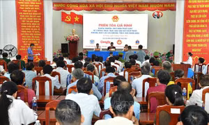 Tuyên truyền chống IUU bằng hình thức 'Phiên tòa giả định' 