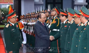 Thủ tướng thăm, kiểm tra công tác sẵn sàng chiến đấu tại Tổng cục II