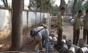 Thu giữ hàng ngàn lít bia hơi không rõ nguồn gốc