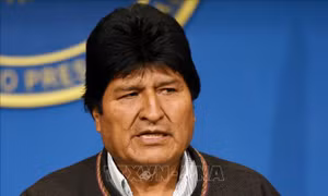 Biểu tình quy mô lớn yêu cầu phục chức cho cựu Tổng thống Bolivia E.Morales