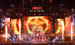 'Rock Concert - Trái tim Việt Nam' - tình yêu Tổ quốc thăng hoa cùng âm nhạc