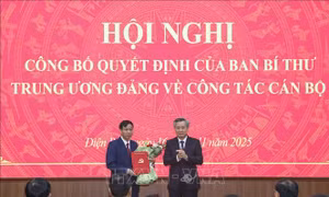 Điều động, chỉ định đồng chí Lê Văn Lương giữ chức Phó Bí thư Tỉnh ủy Điện Biên