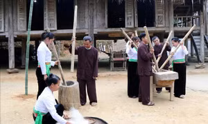 Người Mường ở thung lũng Chuôi vui đón Tết