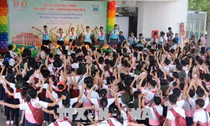 Khai mạc Trại hè thiếu nhi 3 nước Việt Nam, Lào, Campuchia