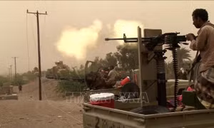 Giao tranh mới giữa quân đội chính phủ Yemen và các tay súng Houthi