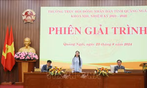 Quảng Ngãi: Giải trình nhiều vấn đề 'nóng' được cử tri và nhân dân quan tâm