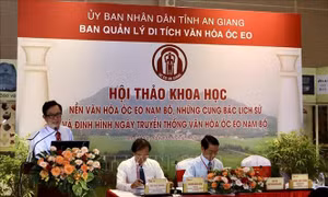 Bảo tồn, phát huy giá trị lịch sử văn hóa Óc Eo