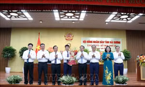 Ông Lê Ngọc Châu được bầu giữ chức Chủ tịch UBND tỉnh Hải Dương