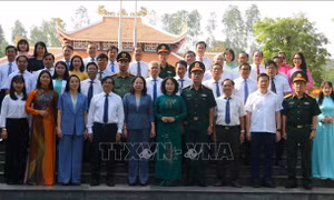 Phó Chủ tịch nước Võ Thị Ánh Xuân làm việc tại tỉnh Đồng Nai
