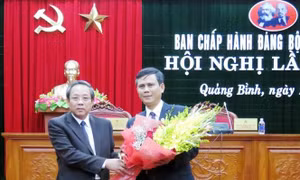 Đồng chí Trần Thắng được bầu giữ chức Phó Bí thư Thường trực Tỉnh ủy Quảng Bình