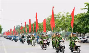 Ra mắt mô hình 'Phường Bắc Giang an toàn giao thông'
