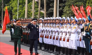 Tham mưu trưởng Liên quân Nhật Bản thăm chính thức Việt Nam