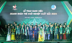 Vinh danh các doanh nhân trẻ khởi nghiệp xuất sắc năm 2024
