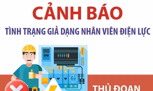 Cảnh báo tình trạng giả dạng nhân viên điện lực
