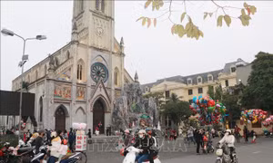Giáng sinh ấm áp, an toàn phòng dịch tại Nam Định