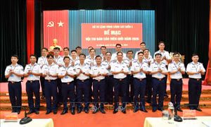 Hội thi báo cáo viên giỏi Bộ Tư lệnh Vùng Cảnh sát biển 4 