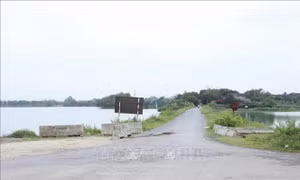 Ninh Bình tiếp tục thi công tạo cảnh quan khu Công viên văn hóa Tràng An