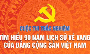 248.175 lượt người dự thi tuần thứ bảy Cuộc thi trắc nghiệm tìm hiểu 90 năm lịch sử vẻ vang của Đảng