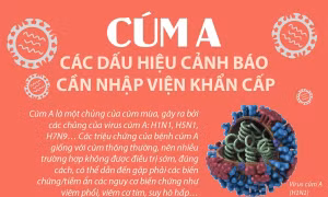 Cúm A: Các dấu hiệu cảnh báo cần nhập viện khẩn cấp