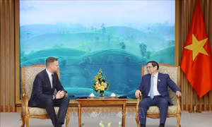 Thủ tướng Phạm Minh Chính tiếp Bộ trưởng Bộ Ngoại giao Litva