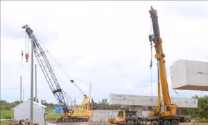 Cao tốc Châu Đốc - Cần Thơ - Sóc Trăng tăng tốc về đích