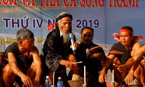 Lễ hội cầu mưa, thả cá giống ở hồ thủy điện Sông Tranh 2
