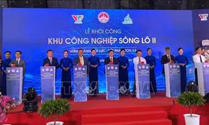 Vĩnh Phúc khởi công Khu công nghiệp Sông Lô II