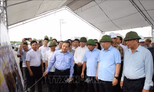 Phó Thủ tướng Phạm Gia Túc kiểm tra tình hình triển khai Dự án Cảng hàng không quốc tế Gia Bình