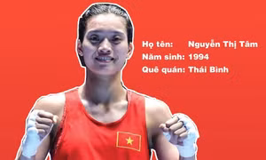 Võ sĩ quyền Anh Nguyễn Thị Tâm lập hàng loạt cột mốc lịch sử
