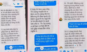Điều chuyển lớp dạy của thầy giáo nhắn tin 'nhạy cảm' với nữ sinh lớp 10