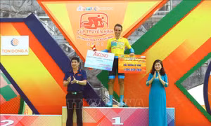 Giải đua xe đạp Cúp truyền hình HTV: Loic Desriac giành áo vàng sau chặng đua thứ 8