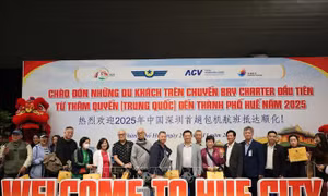 Huế chào đón chuyến bay đầu tiên từ Thâm Quyến, Trung Quốc