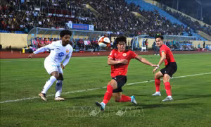 V.League 1-2023/24: Thép Xanh Nam Định vẫn tiếp tục bất bại