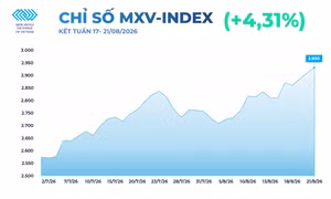 MXV-Index tăng 4,3%, lên mức cao nhất trong 3 tháng 