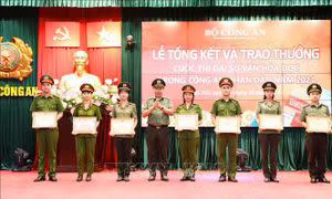 Tổng kết Cuộc thi Đại sứ văn hóa đọc trong Công an nhân dân năm 2021